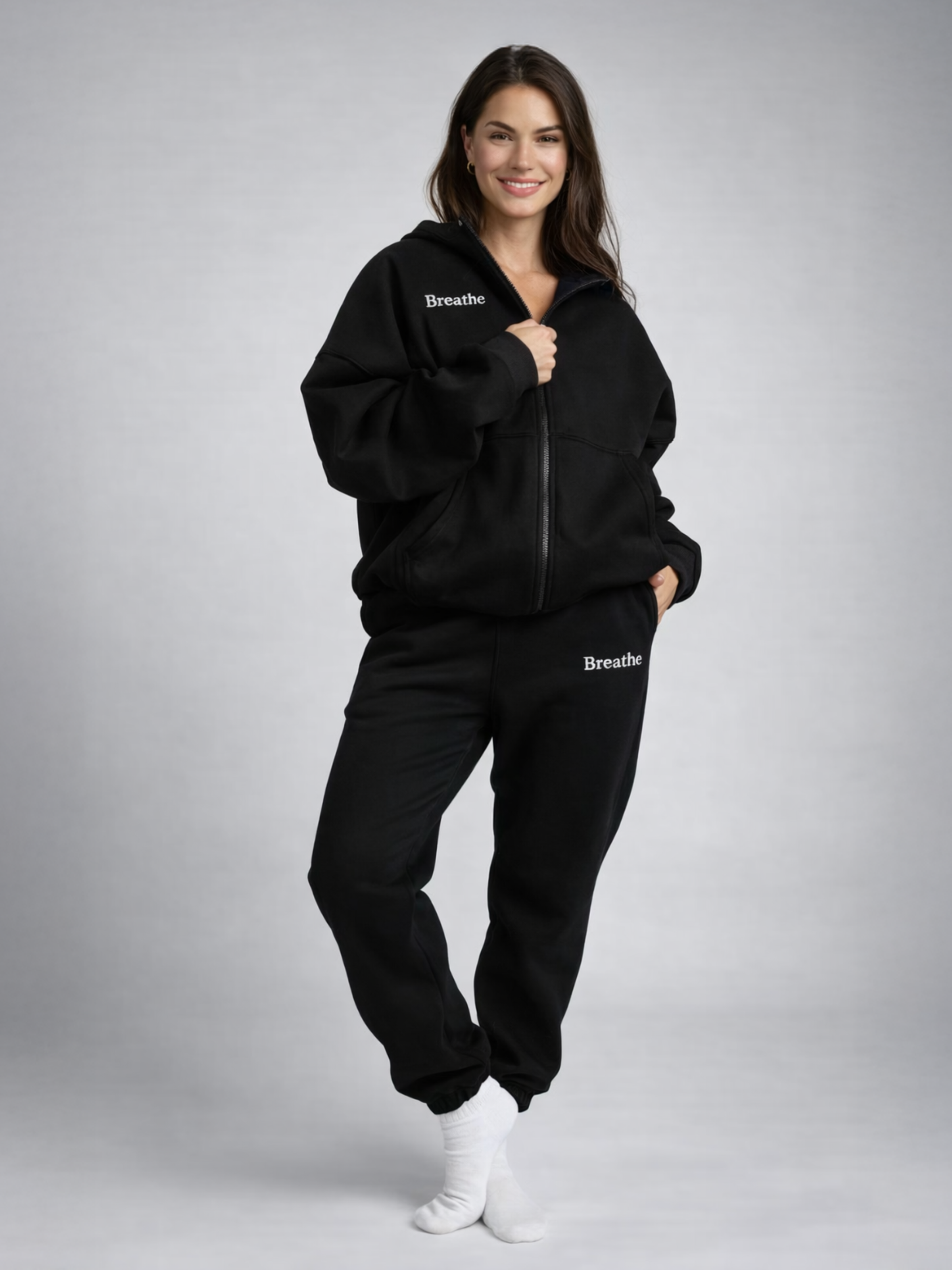 Calm Zip Hoodie